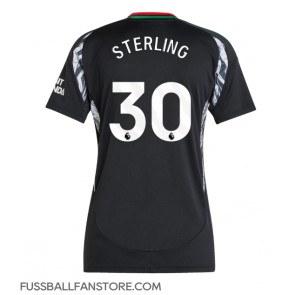 Arsenal Raheem Sterling #30 Replik Auswärtstrikot Damen 2024-25 Kurzarm